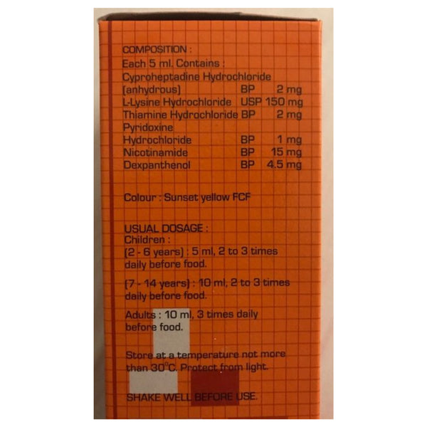 Apetamin Syrup for Weight Gain 200ML