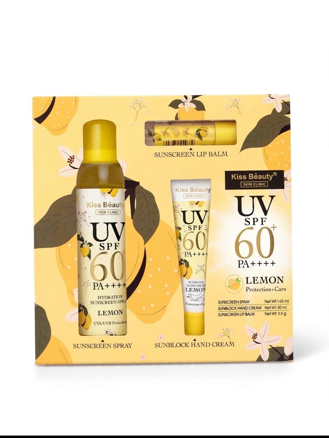 UV SPF 60++ Lemon Protection + Brightening (Set of 3)