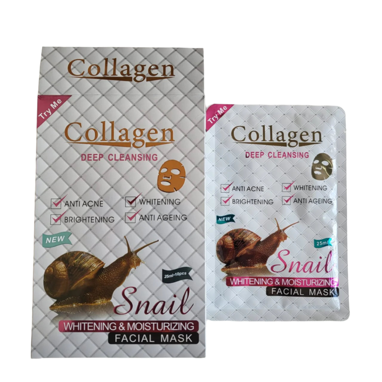 - Glowing skin mask
- Fine lines reduction mask