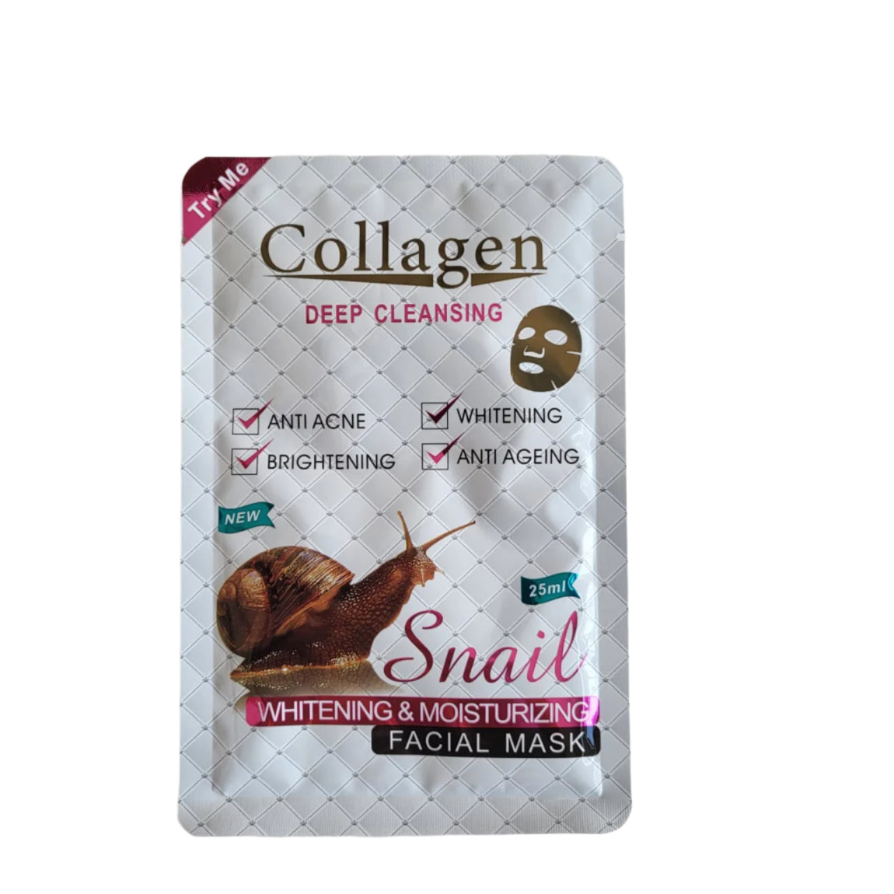 Collagen peptides mask