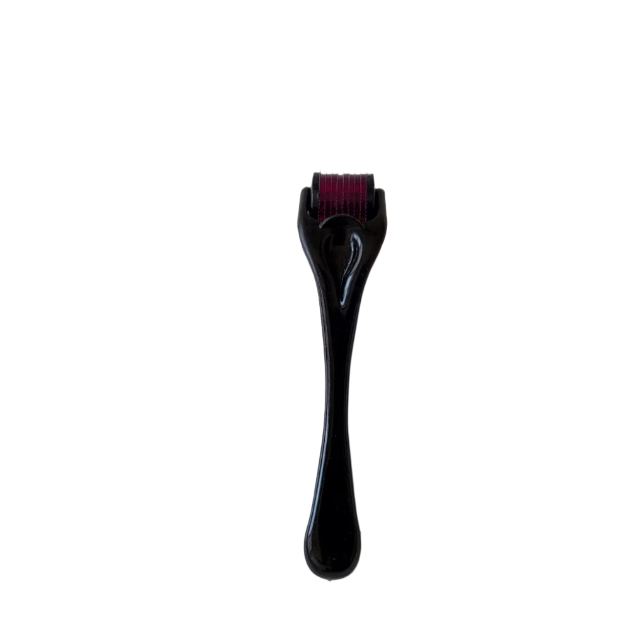 "Derma roller 1.0mm side view, professional microneedling roller