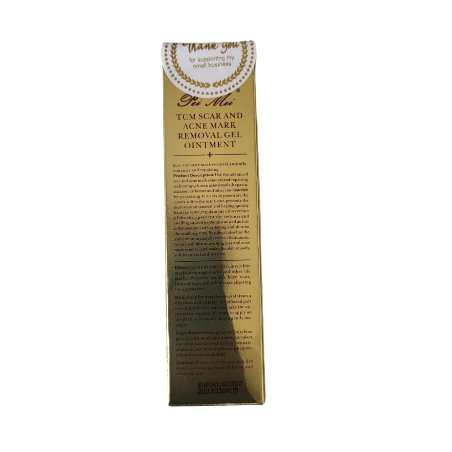 skin mark remover gel