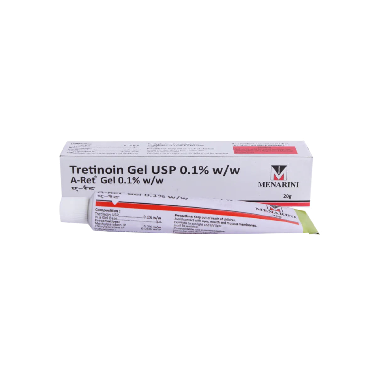 Tretinoin Gel 0.1% - Acne Treatment & Skin Renewal
