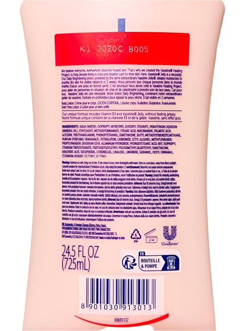 Healthy Bright Vaseline Lotion for Evening Skin Tone Naturally