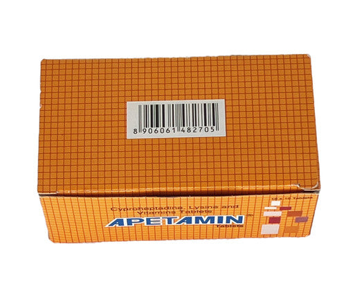 Apetamin box  on a top view