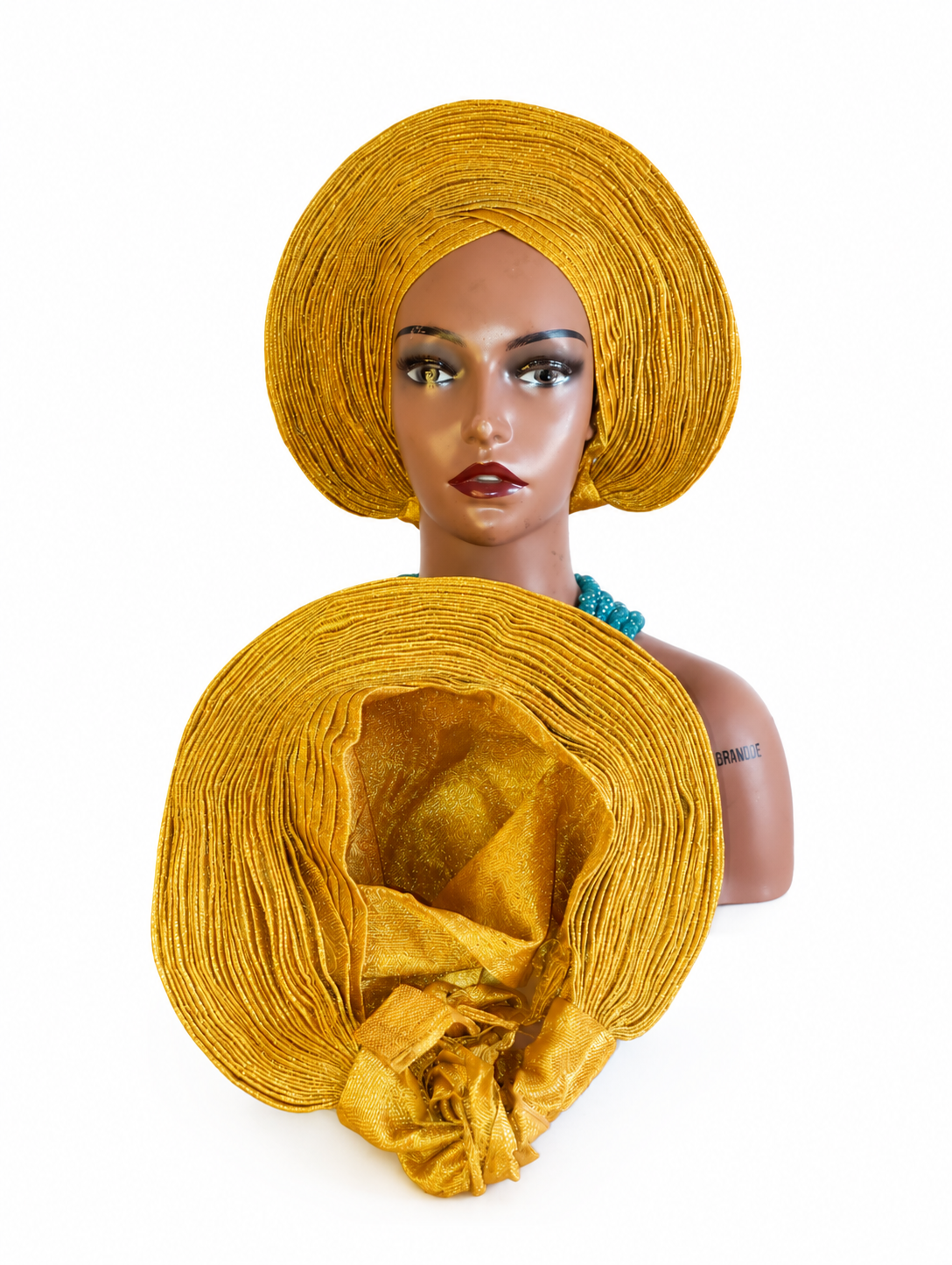  Autogele ( Headwear) gold color