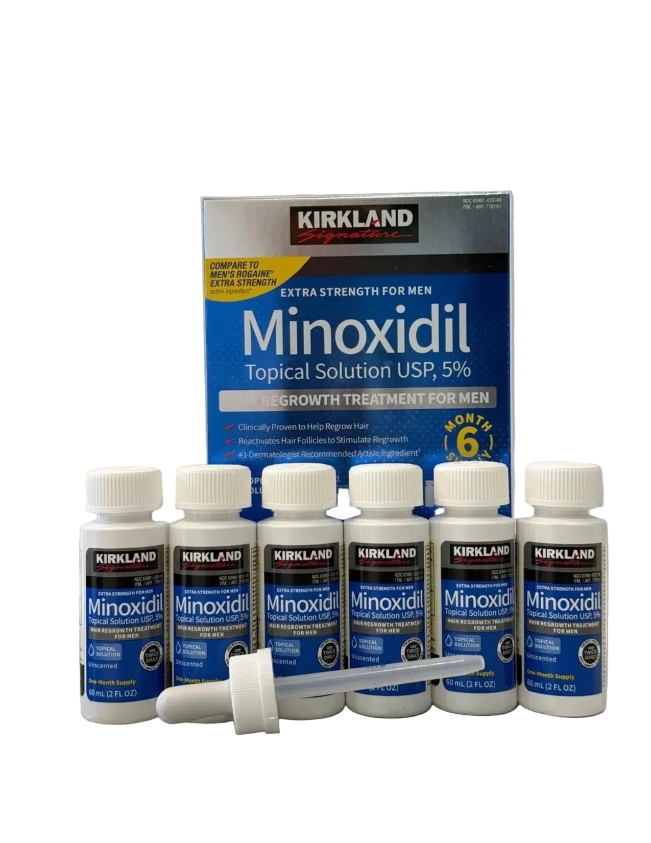 Kirkland Minoxidil 6 pieces