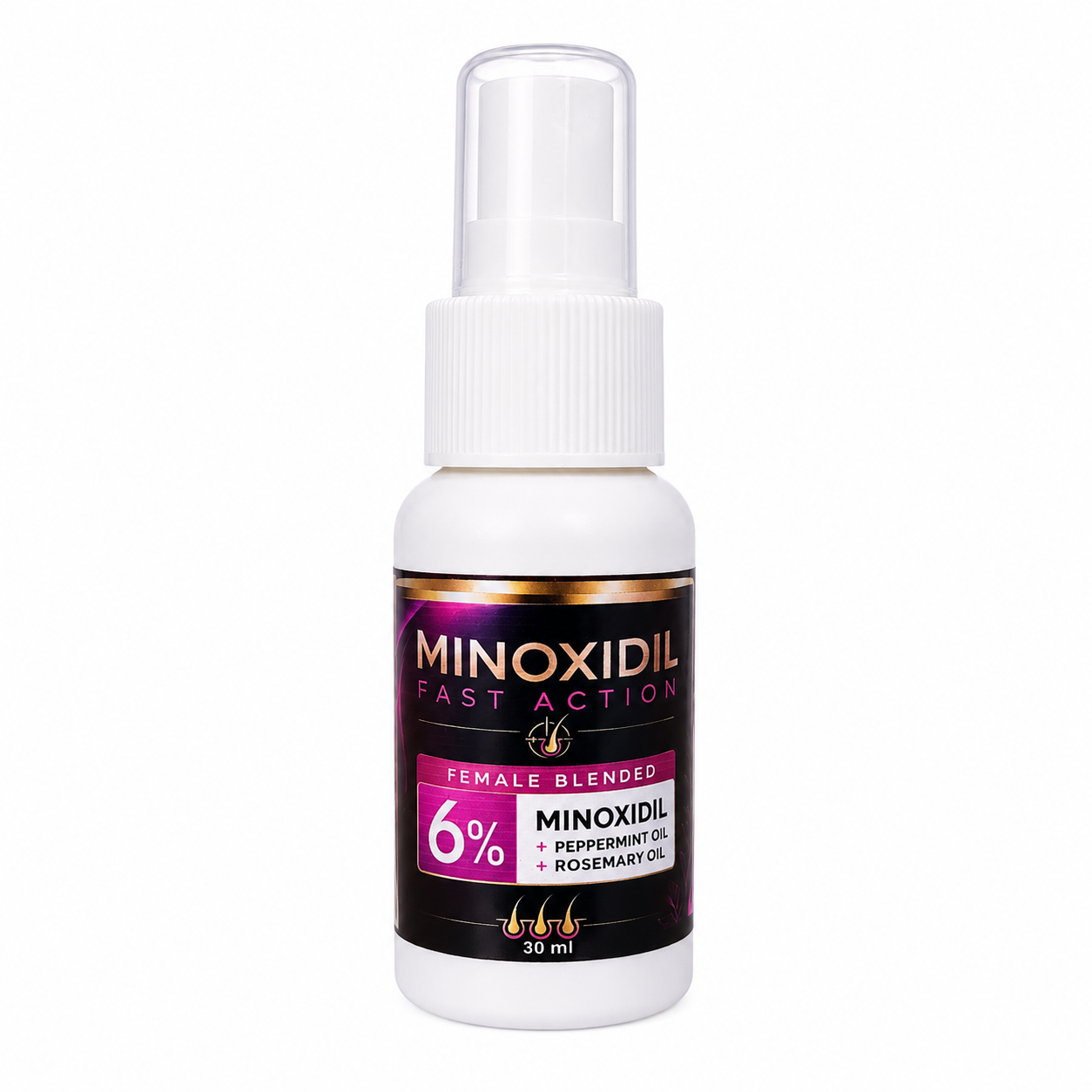 Minoxidil for hair and beard growth 