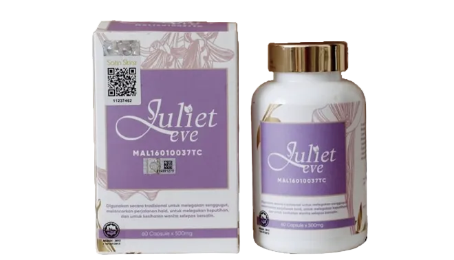 Juliet Eve supplement bottle 