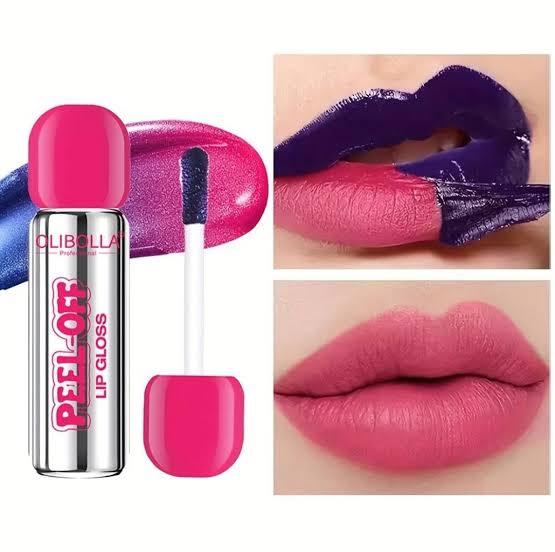 Peel-off Lip Stain (#2) Result