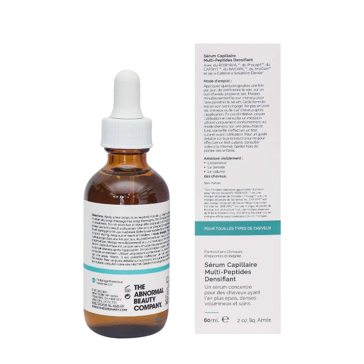 The Ordinary Multi-peptide Serum For Hair Density 60ml Back View