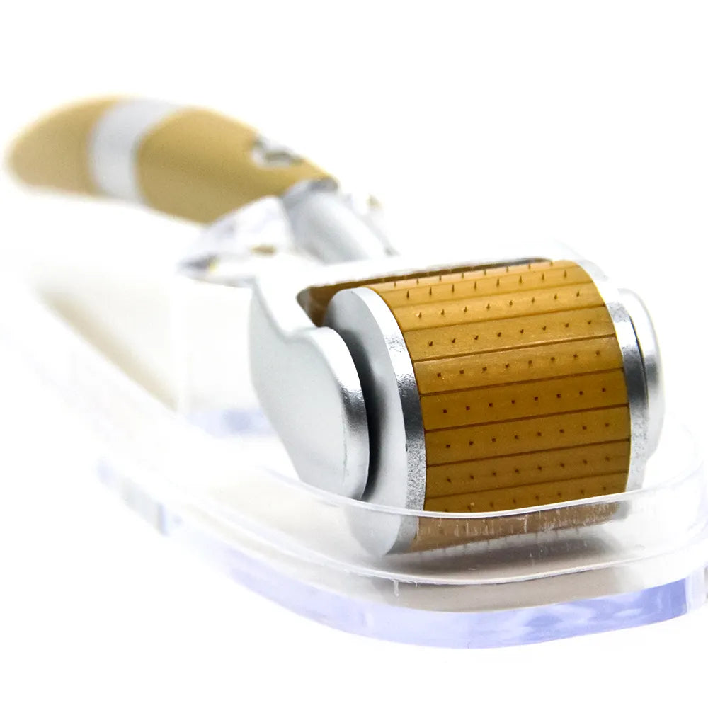 ZGTS Derma Roller with 192 High-purity Titanium alloy (highly durable and resistant to bending)