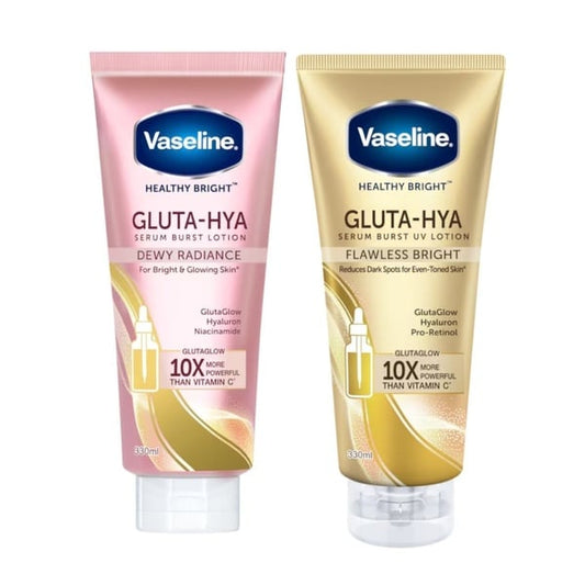 Vaseline® Gluta-Hya Serum Burst Lotion Day & Night Combo