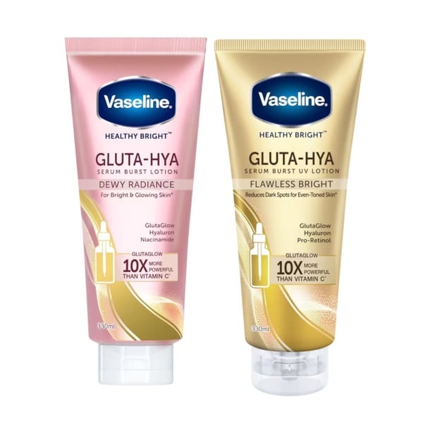 Vaseline Healthy Bright Gluta-Hya skincare 