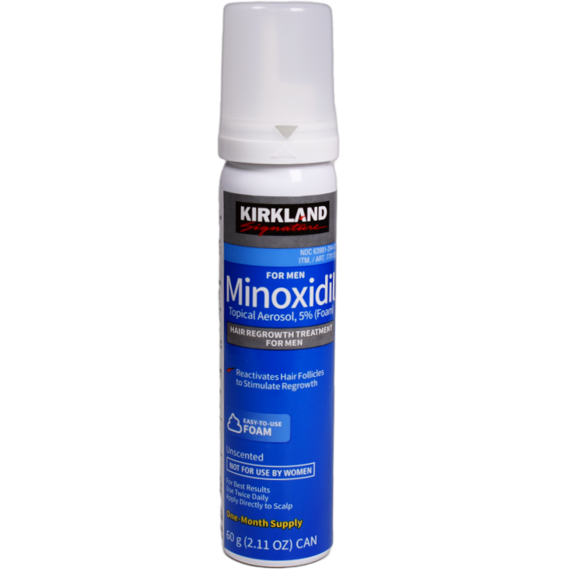 Kirkland Minoxidil hair regrowth treatment 