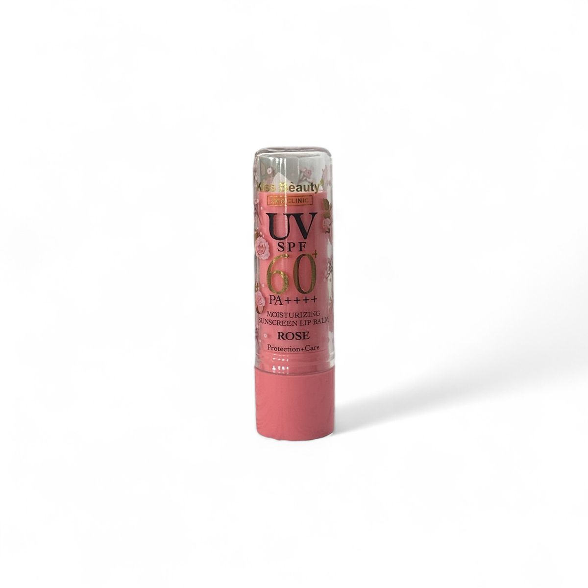 UV SPF 60+ PA++++ Moisturizing Sunscreen Lip Balm - Rose Protection + Care