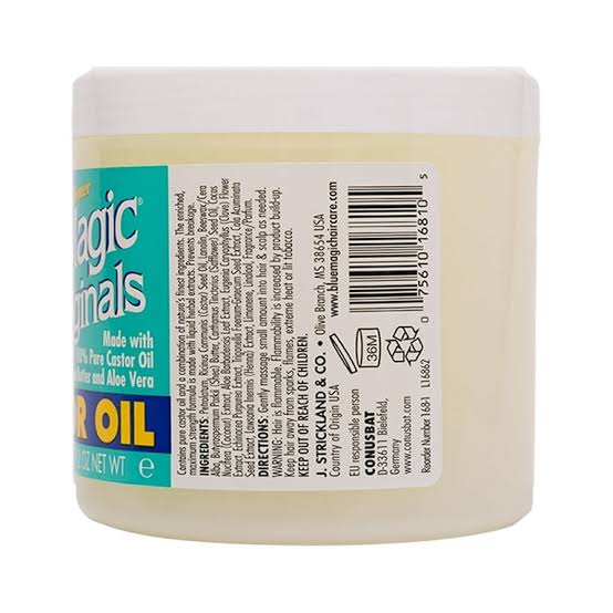 Blue Magic Hair and Sculp Conditioner Castor Oil